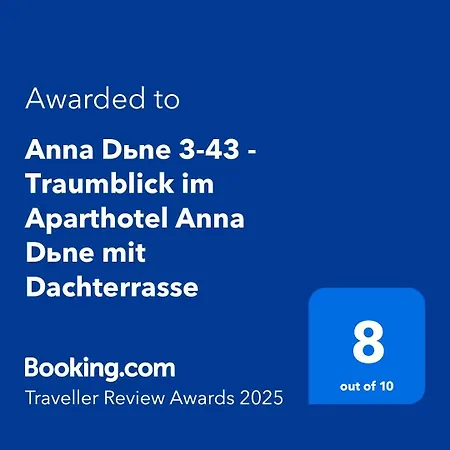Anna Dьne 3-43 - Traumblick Im Anna Dьne Mit Dachterrasse *